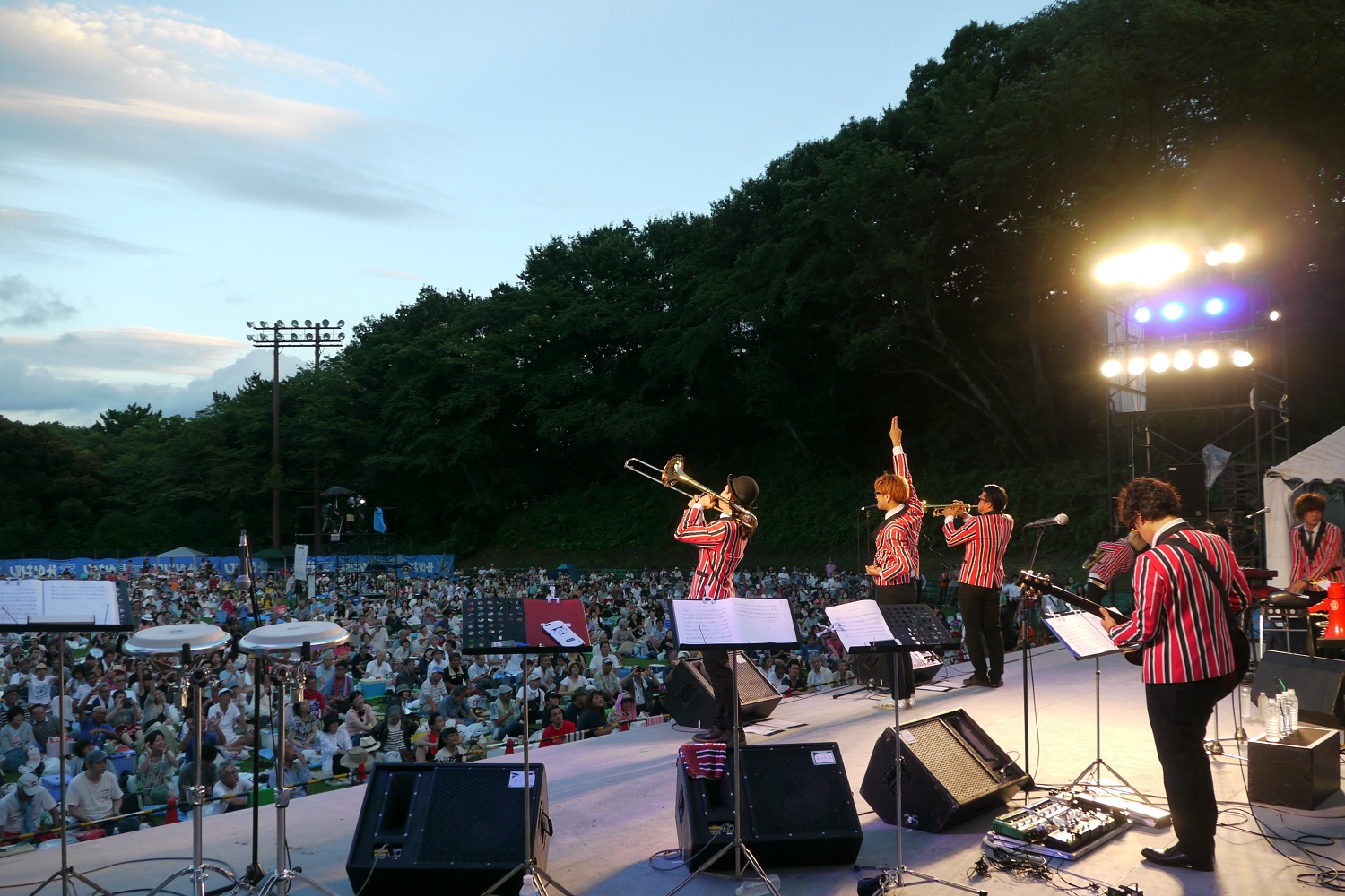 4. Open-air music festivals enjoyed in Japan's birthplace of jazz