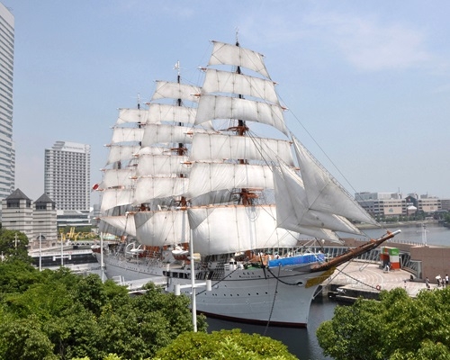 16. Navire-école NIPPON MARU / Musée du Port de Yokohama