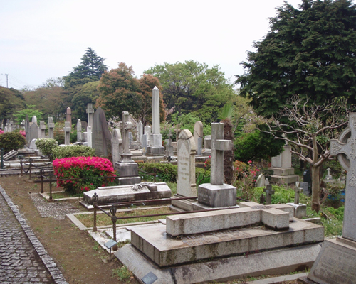 요코하마 외국인묘지 자료관