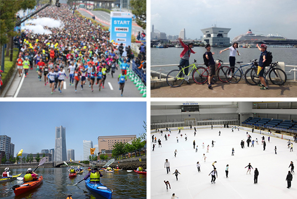 Hacer deporte en Yokohama