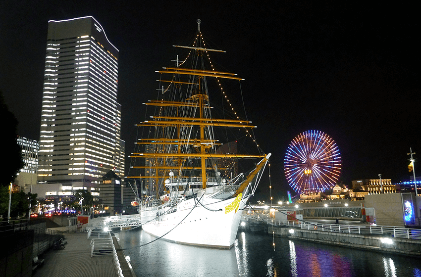8.Sail Training Ship NIPPON MARU Christmas Illuminations