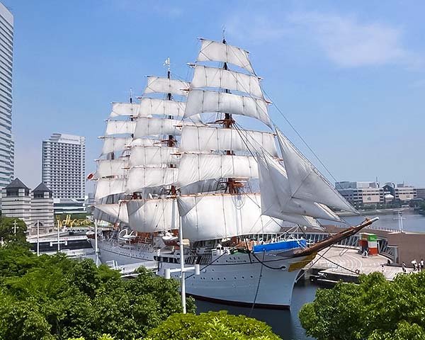 16.Sail Training Ship NIPPON MARU / Yokohama Port Museum
