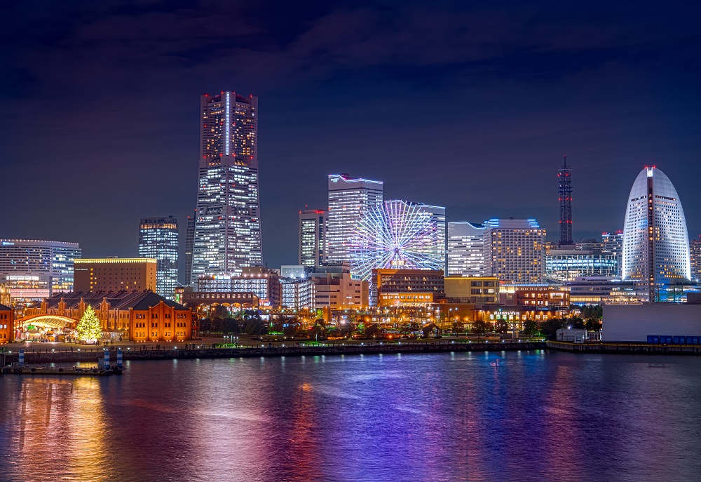Guía arquitectónica del horizonte de Yokohama