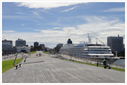 Big Wharf (Terminal international de passagers Osanbashi Yokohama)