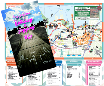 Yokohama Mapa para caminar y trotar