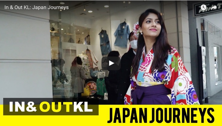 Présentation de l'épisode de Yokohama à la télévision malaisienne "In & Out KL: Japan Journeys"