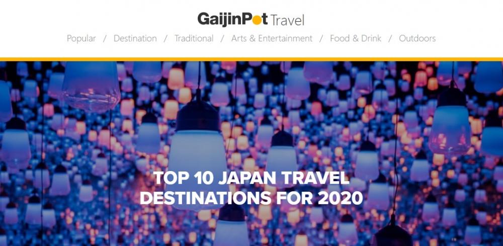 Yokohama has been chosen as the "TOP 10 JAPAN TRAVEL DESTINATIONS FOR 2020"!!