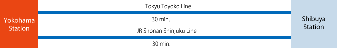 to Shibuya