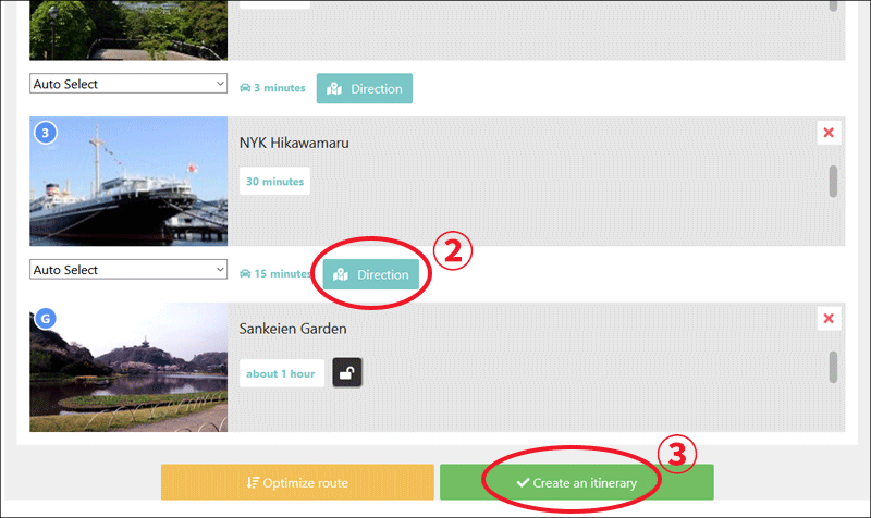 Make a Day Plan!2|How to make your “My Plan” | My Plan | Yokohama Official Visitors Guide - Travel Guide to Yokohama City