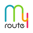 우선 전용 앱「my route」로고
