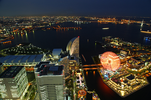 橫濱地標塔大樓69層瞭望樓層【空中花園】