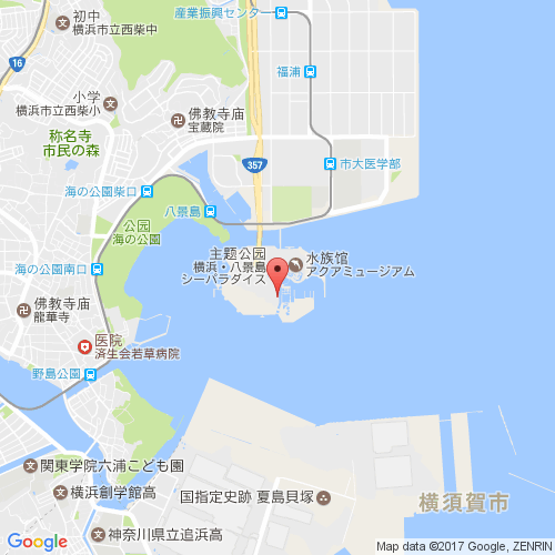 横滨八景岛海岛乐园 map