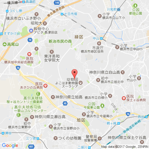横滨动物园Zoorasia map