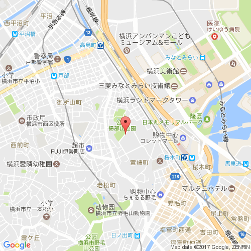 横滨能乐堂 map