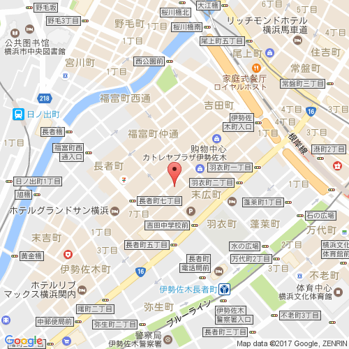 伊势佐木商业街 map