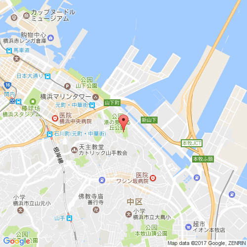 县立神奈川近代文学馆 map