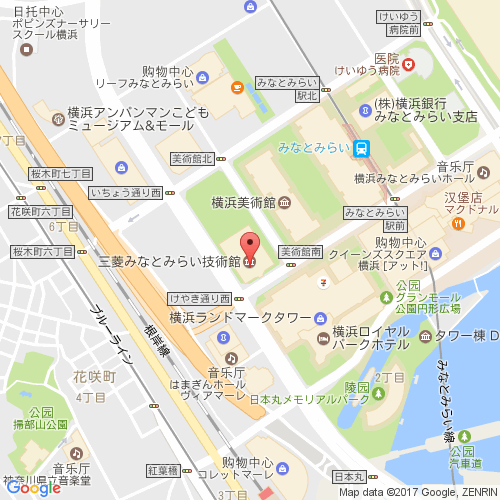 三菱港未来技术馆 map