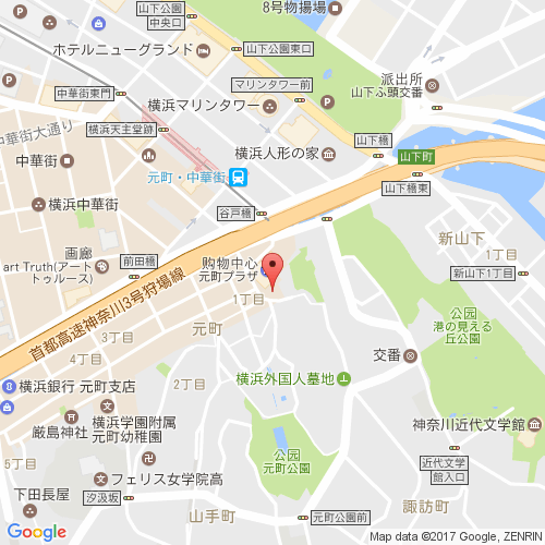 横滨元町商业街 map