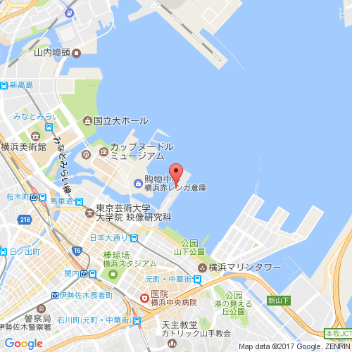 横滨港口大栈桥国际客轮码头 map