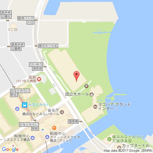 太平洋横滨活动中心 map