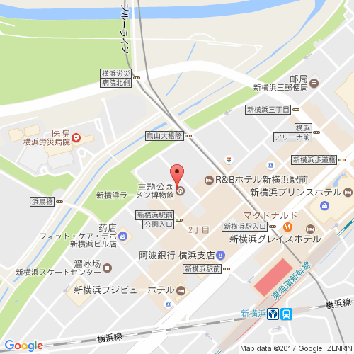 新横滨拉面博物馆 map