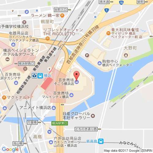 SOGO横滨店 map