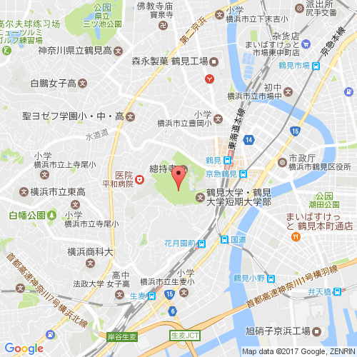 总持寺 map