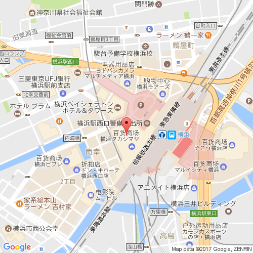 横滨高岛屋 map