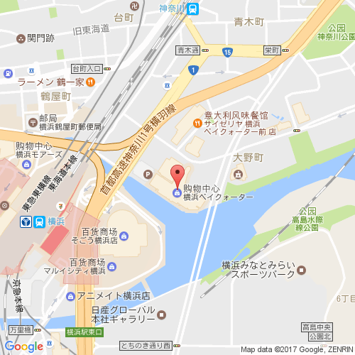 横滨 Bay Quarter map